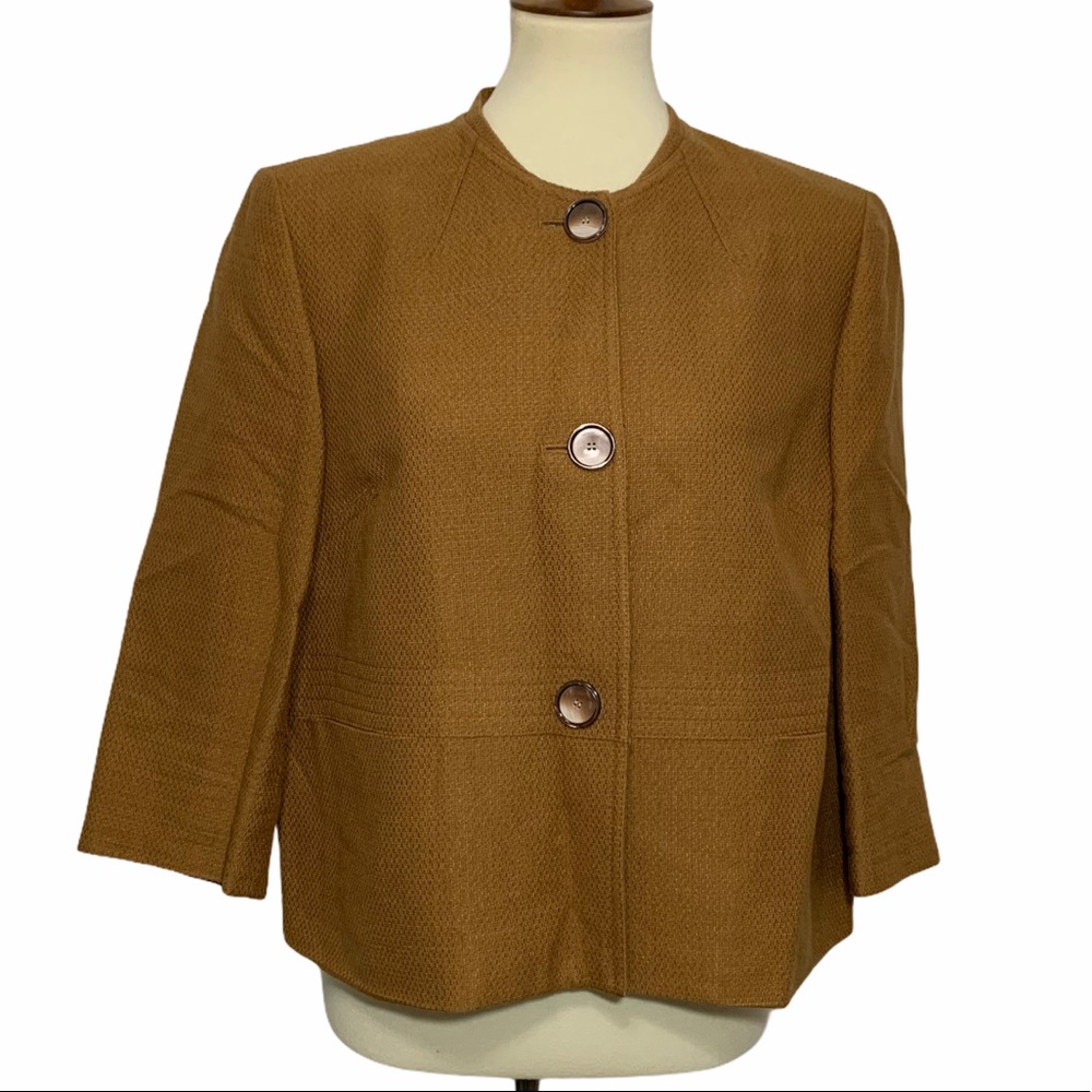 Evan Picone Button Up Jacket